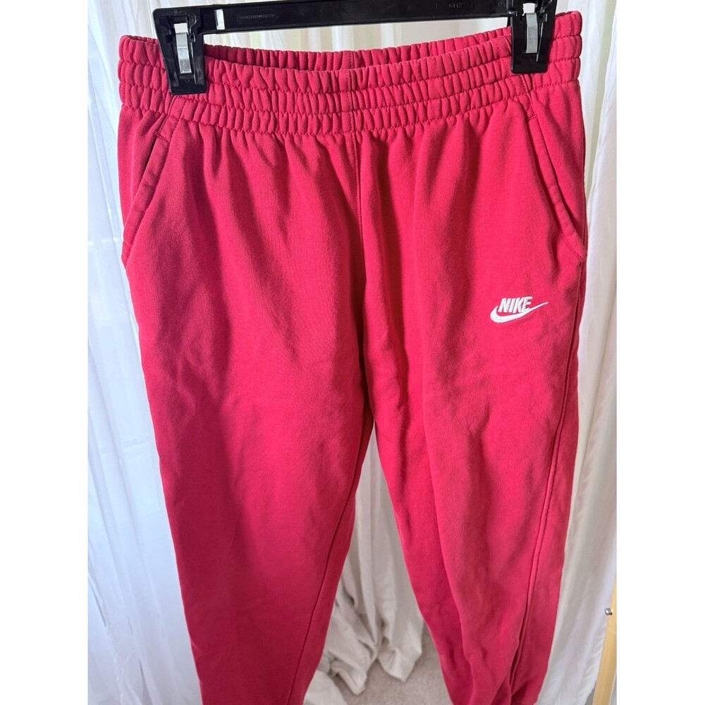 Nike Red Women's Fleece Jogger Pants